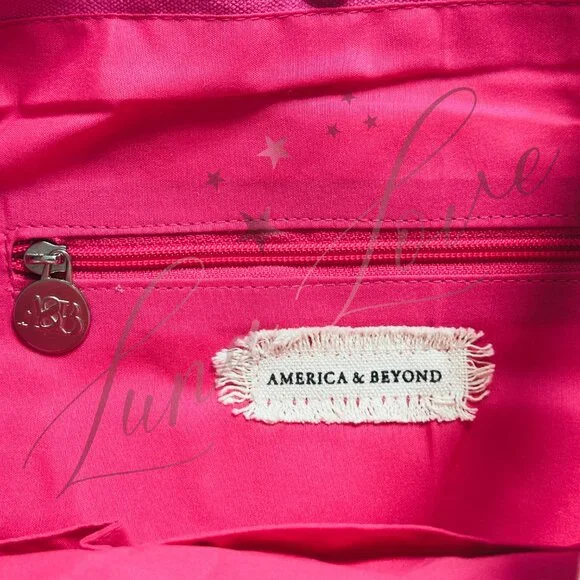 AMERICA & BEYOND Amalfi Beaded Lemon Tote NWT - Picture 8 of 9